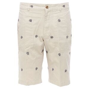 Louis Vuitton Cotton Elephant Embroidery Safari Shorts